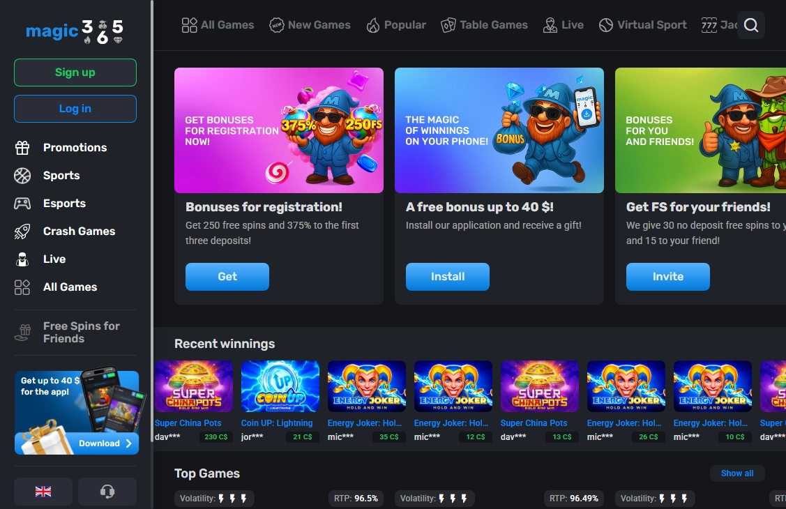 Magic365 Casino